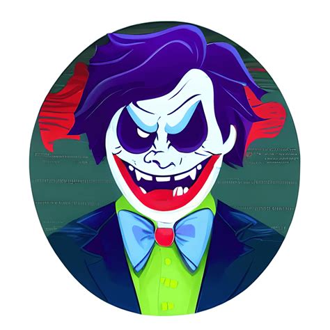 Dangerous Colorful Joker Graphic · Creative Fabrica