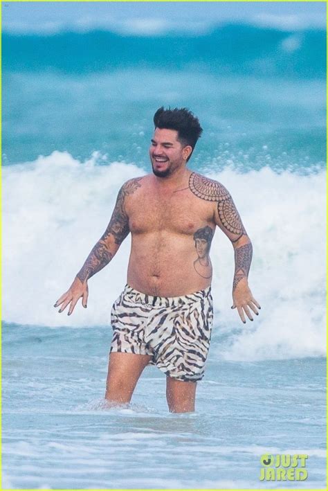 Adam Lambert Packs On PDA With New Boyfriend Oliver Gliese In Tulum