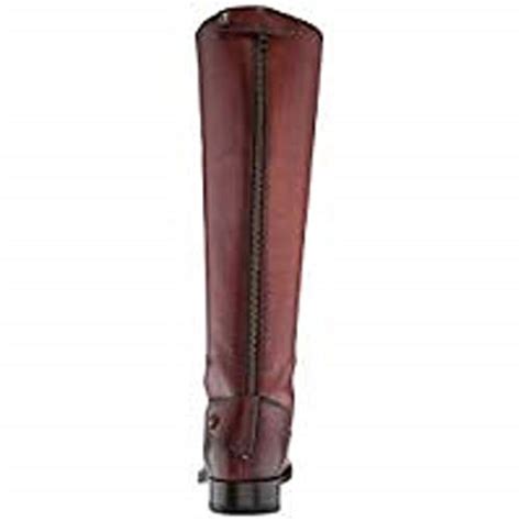 Frye Women S Melissa Button Back Zip Knee High Boot Cognac Extended