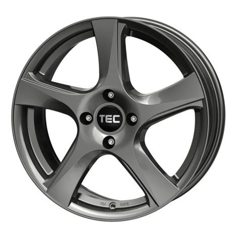 Jante TEC AS5 16 GRAU ANTHRAZIT GUN METAL 4x108 Jantes Alu Jantes