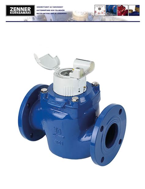 Zenner Korkeamaki Water Meters And Accessories