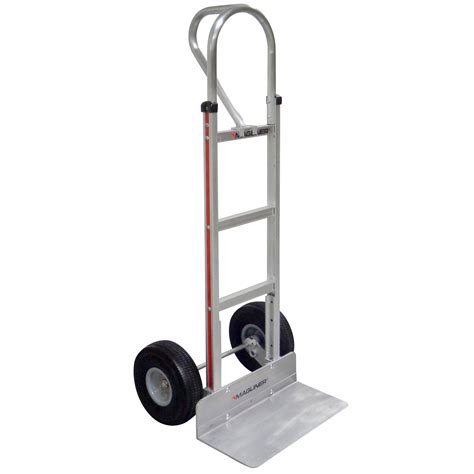 Magliner Hmk15ag2c 500 Lb Straight Back Hand Truck With 10