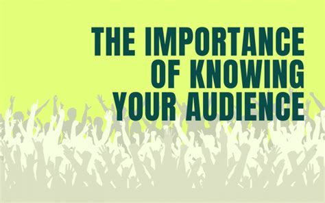 The Importance Of Knowing Your Audience Audience Access 360