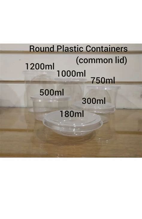 Transparent Octa 1000 Ml Container With Lid At ₹ 65piece In Hyderabad