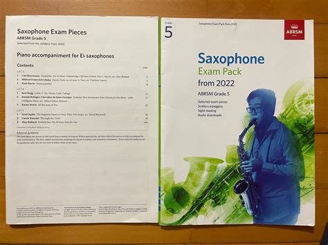 Abrsm Saxophone Grade Exam Pack From