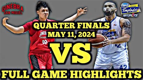 Ginebra VS Magnolia Game Highlights MANILA CLASSICO May 11 2024