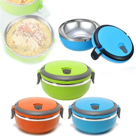 Lunch Box Picnic Food Container Tiffin Hot Box Lunch Box Vacuum Insulated With Handle