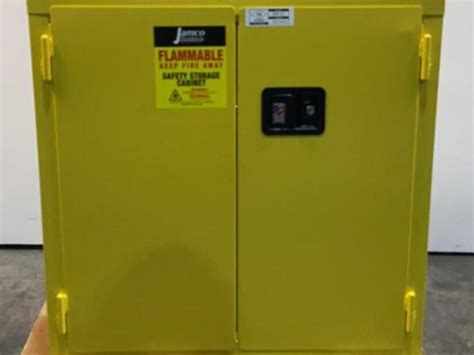 Jamco Flammable Liquid Storage Cabinet Bm 22 Lot 74 August Monthly