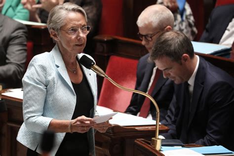 Photo Lisabeth Borne Premi Re Ministre Lors De La S Ance De