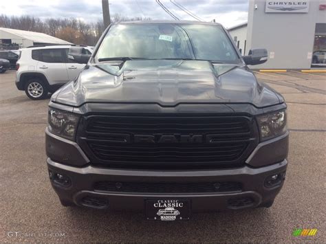 2020 Granite Crystal Metallic Ram 1500 Big Horn Night Edition Crew Cab