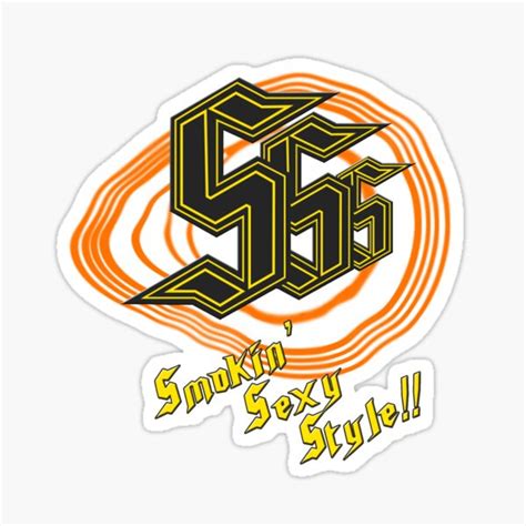 Sss Smokin Sexy Style Sticker For Sale By Sabi Cat Redbubble