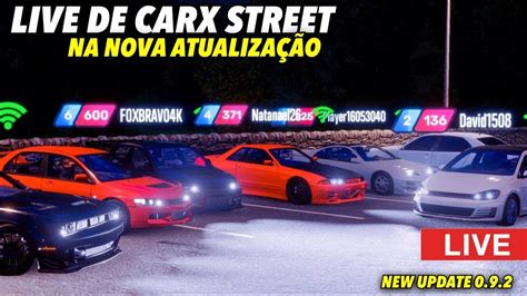 CHEGOUU NOVA ATUALIZAÇÃODO CARX STREET LIVE NA ATUALIZAÇÃO 0 9 2