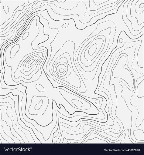 Abstract topographic map wallpaper Royalty Free Vector Image