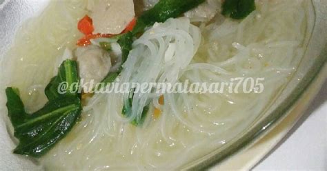 Resep Bihun Kuah Simpel Oleh Oktavia Permata Sari Cookpad