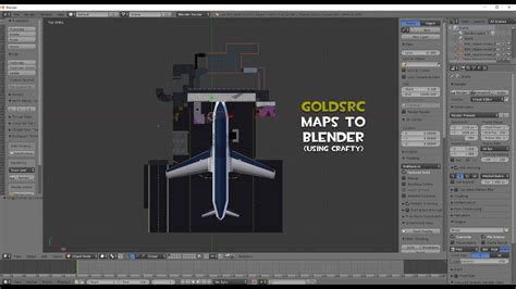 Crafty Blender Importing A Goldscr Map To Blender Youtube