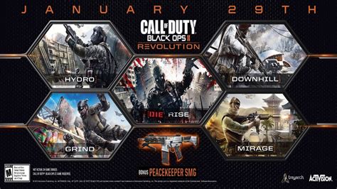 Call Of Duty Black Ops 2 New Map Pack Revolution Nouvelle Arme Et