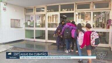 Jornal Tribuna 2ª Edição Aulas são retomadas em escolas municipais de