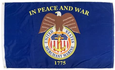 Merchant Marine 3×5 Flag I Americas Flags