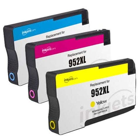 Hp 952xl Remanufactured High Yield Ink Cartridge 5 Pack Combo