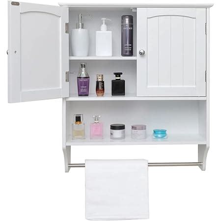 Amazon SOMY Bathroom Wall Cabinet Over The Toilet Space Saver