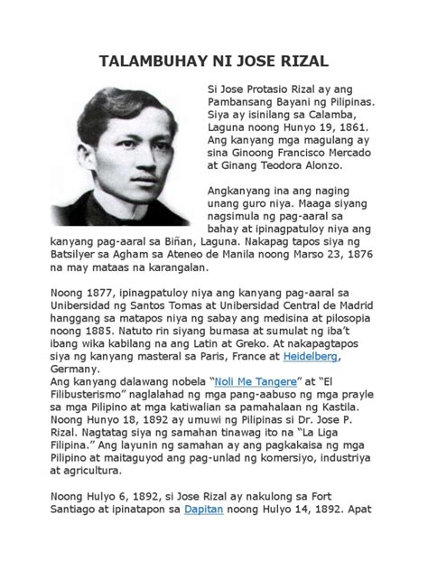 Talambuhay Ni Jose Rizal Heidelberg Noli Me Tangere Pdf 46 Off