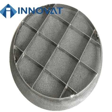 304 316 Stainless Steel Wire Mesh Demister Pad Knitted Wire Mesh