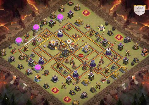 10 Best Th11 War Base Links 2021 Anti Everything Latest War Bases