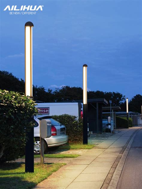 Outdoor Imperme Vel Led Street Lamp Jardim Villa P Lo Alto Paisagem