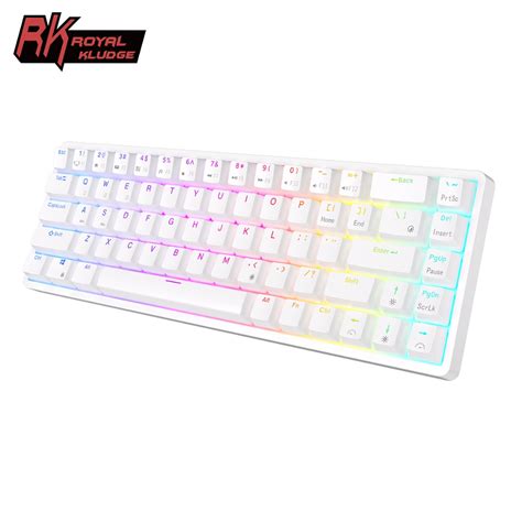 Royal Kludge RK837 RKG68 Mechanical Mini Wireless Keyboard Bluetooth 2