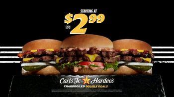 Carl S Jr Charbroiled Double Deals Tv Spot Bite This Network Ispot Tv