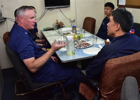 Us Philippine Coast Guards Conduct Joint Search And Rescue Exercise