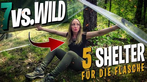 Vs Wild Flasche Shelter Im Praxistest Youtube