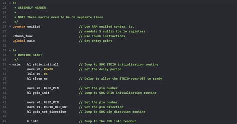 Arm Assembly On The Pi Pico Mnemonics 1 Smittytone Messes With Micros