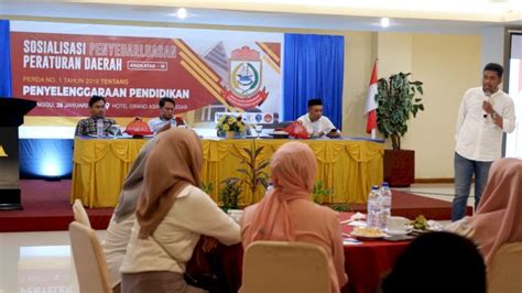 Sekretariat Dprd Kota Makassar Sosialisasikan Perda Penyelenggaraan