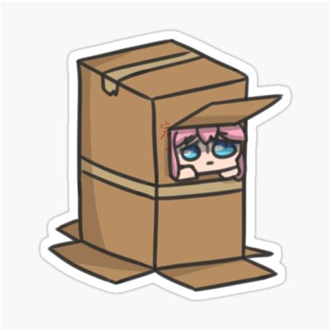 Bocchi The Rock Bocchi The Box Sticker For Sale By Lzcake Redbubble