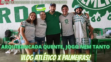 VLOG Atlético GO x PALMEIRAS FOMOS PARA ARQUIBANCADA JUNTO DA TORCIDA