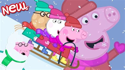 Contos Da Peppa Pig Monstro De Neve Novo Em Folha Peppa Pig