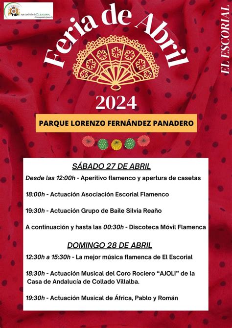 El Escorial Celebra Este Fin De Semana La Feria De Abril Con Cante