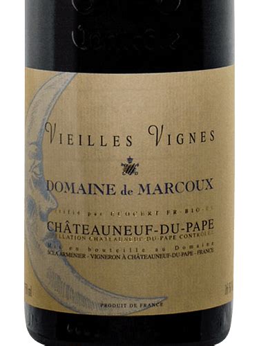 2019 Domaine de Marcoux Châteauneuf du Pape Vieilles Vignes Vivino US