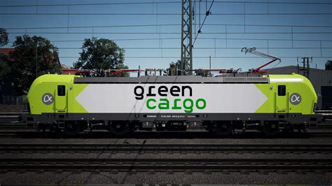 Creators Club Alpha Trains Green Cargo Vectron