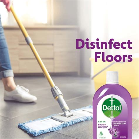 Buy Dettol Liquid Disinfectant For Floor Cleaner Surface Disinfection Lavender Blossom 500ml