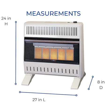 Procom 30000 Btu Wall Or Floor Mount Indoor Natural Gas Vent Free Infrared Heater Mn300tpa B At