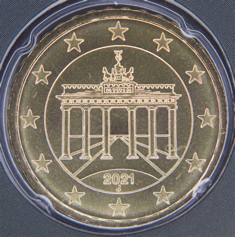 Germany Euro Coins Unc J Hamburg Value Mintage And Images