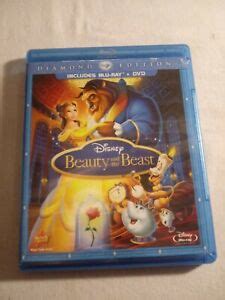 Beauty And The Beast Blu Ray DVD 2010 3 Disc Set Diamond Edition