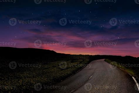 Empty highway at night 12232517 Stock Photo at Vecteezy