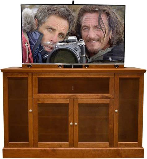 Amazon Pop Up Tv Lift Handcrafted Eastport Tv Lift Cabinet