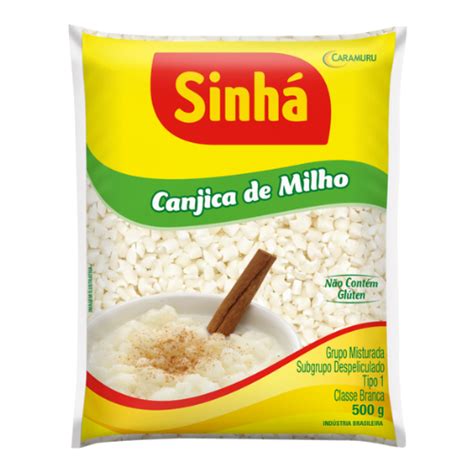 Canjica De Milho Branco Sinhá 500g