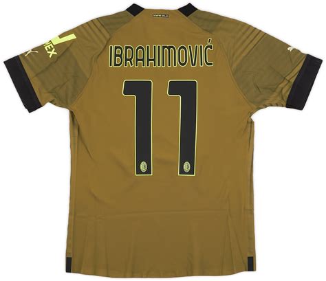 Ac Milan Authentic Third Shirt Ibrahimovi S