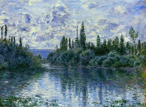 Arm Of The Seine Near Vetheuil Claude Monet WikiArt Org