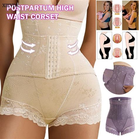 Mulheres Controle Da Barriga Shapewear Breasted Calcinha Plus Size Butt